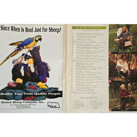 Interweave Knits fFall 2000 The Luxury Of Alpaca - Picture 11 of 13